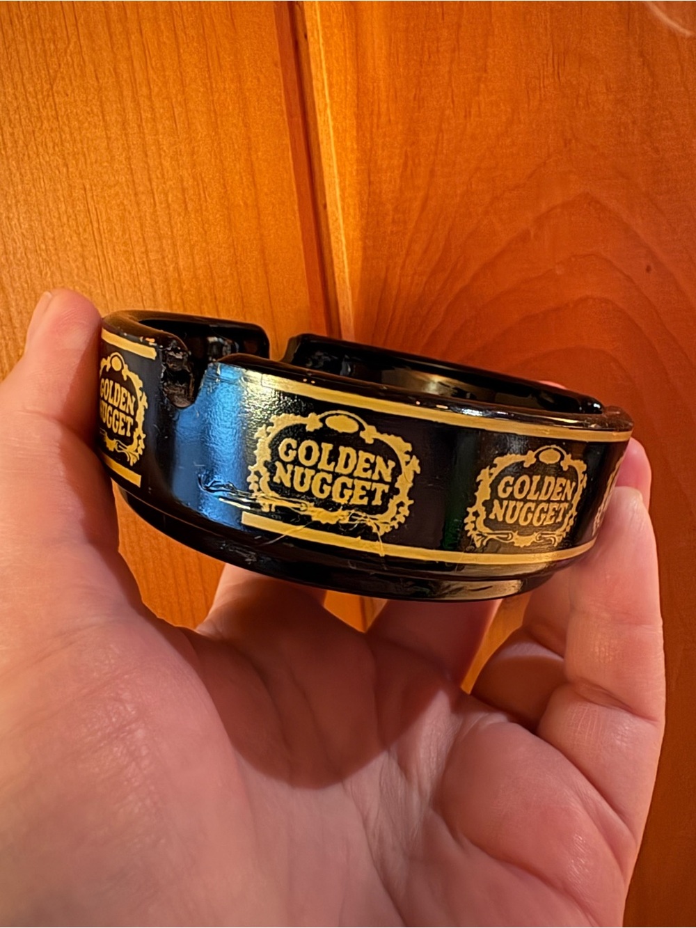 Golden Nugget casino vintage ashtray Vegas